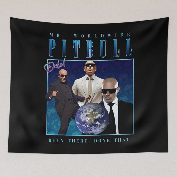 Item preview, Pitbull Homage Shirt (Parody) designed and sold by Carmeopez.