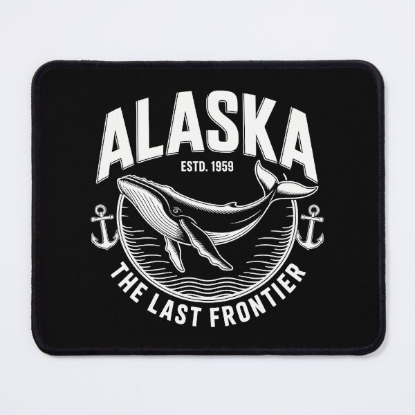 Item preview, Alaska The Last Frontier Whale Home Cruise designed and sold by Moon-Ape.