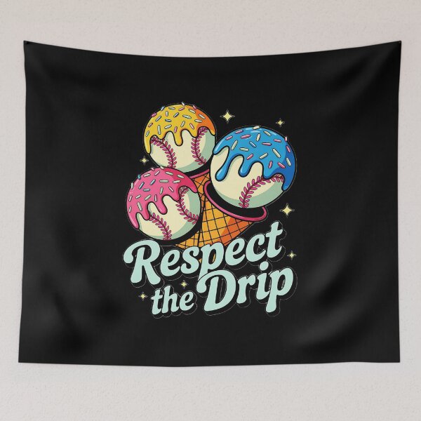 Artikelvorschau, Respect The Drip Baseball Drip Jungen Eiscreme Drip Jugend entworfen und verkauft von TOTOx9aR.