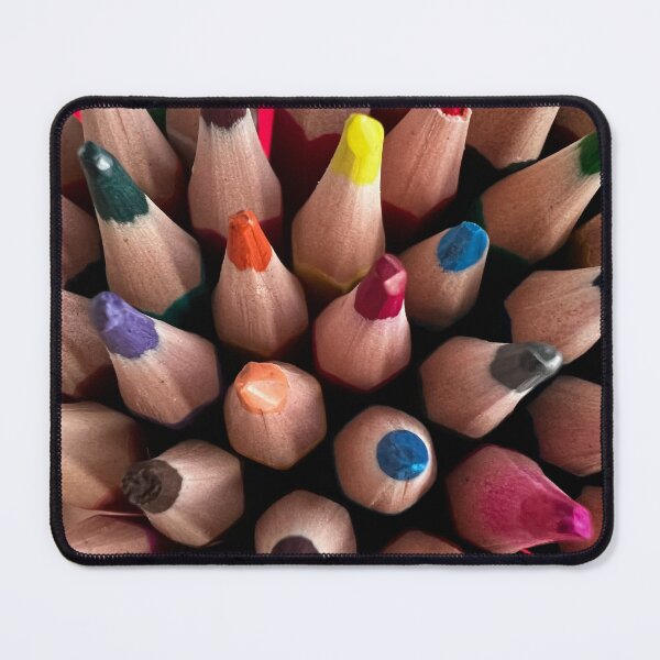Item preview, Color Pencils Photography – Vibrant Art Supply Photo designed and sold by Swati's Digital Den.