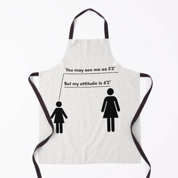 Item preview, Short Girl, Tall Attitude designed and sold by Cut & Paste Productions.