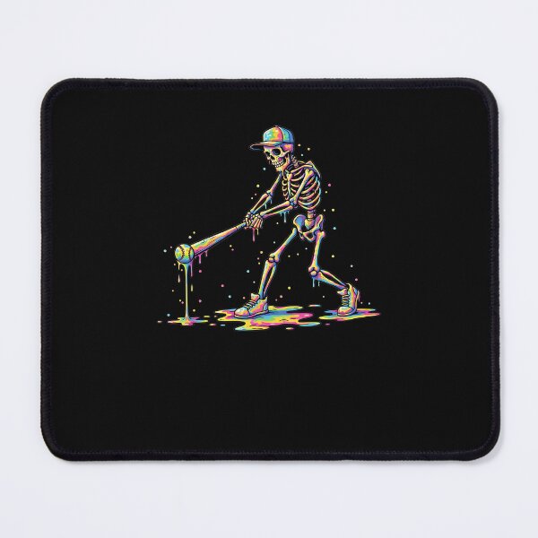 Item preview, Skelton Playing Baseball Halloween Baseball Drip Boys designed and sold by merlinnears.