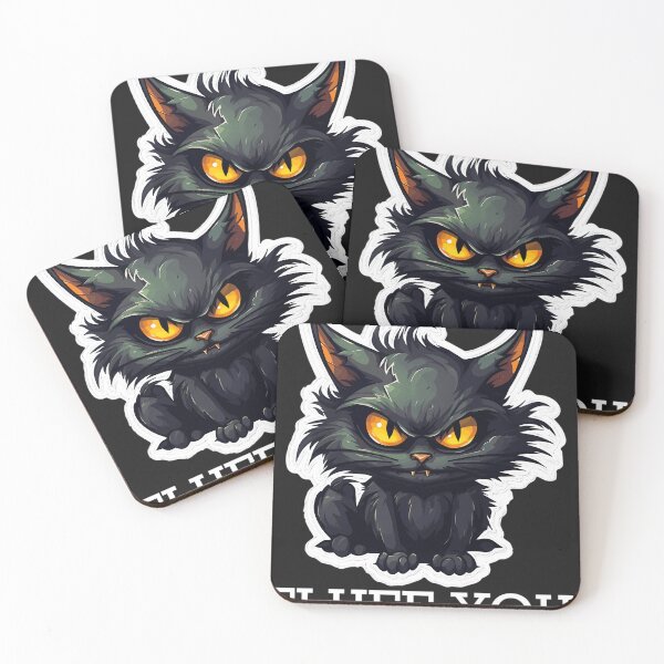 Item preview, Baby-Black-Cat---Fluff-You-(White-Lettering)-Active-T-Shirt designed and sold by jacobspa.