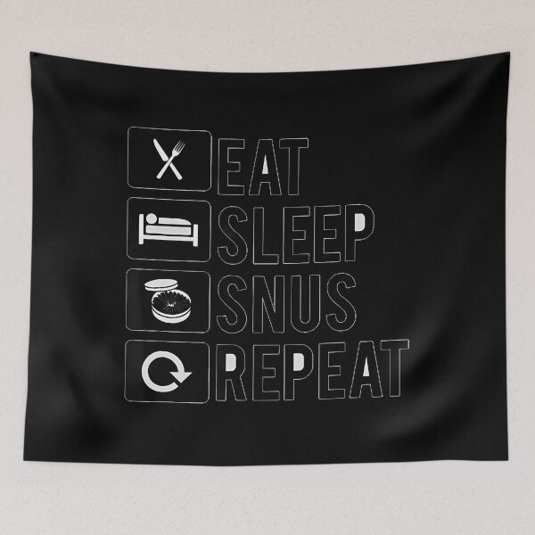 Item preview,  Eat Sleep Snus Repeat designed and sold by Carmeopez.
