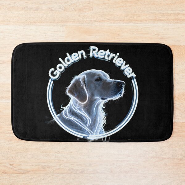 Item preview, Circle Neon Lamp Golden Retriever designed and sold by forget45studio.