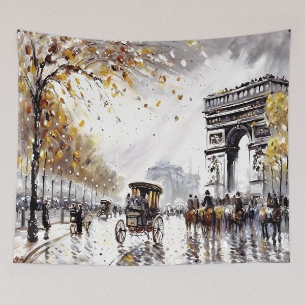 Item preview, Arc de Triomphe on the Champs-Élysées in Paris (16) designed and sold by artdesignsnow.