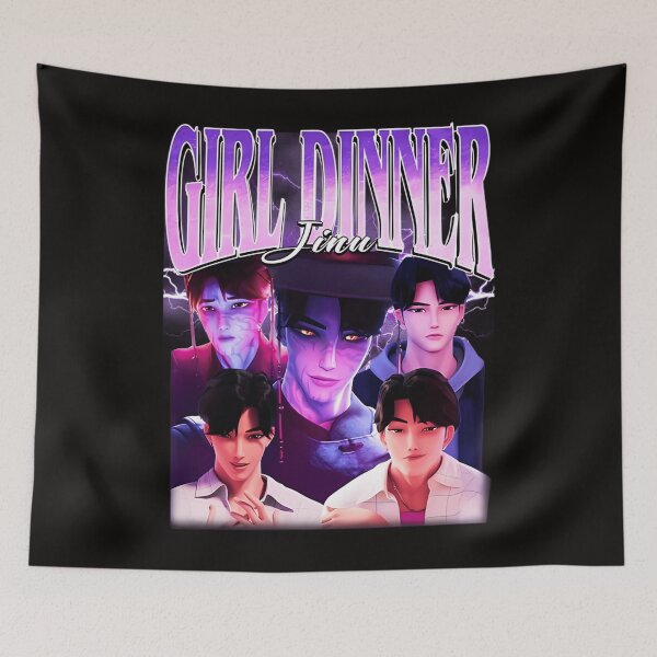 Item preview, Girl Dinner Jinu Kpop Demon Hunters Villain designed and sold by IsraelFlores.