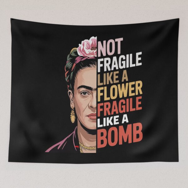 Item preview,  Not fragile like a flower fragile like a bomb  designed and sold by WhitneyRussel.