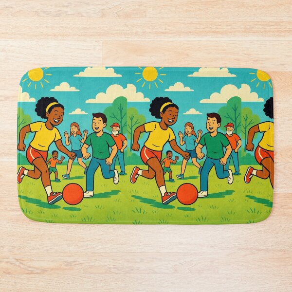 Item preview, Kickball sports - funny kickball designed and sold by DamioPolArt.