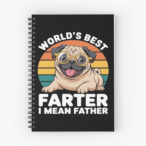 Item preview, World's Best Farter I Mean Father Funny Fathers Day Dog designed and sold by procionartss.