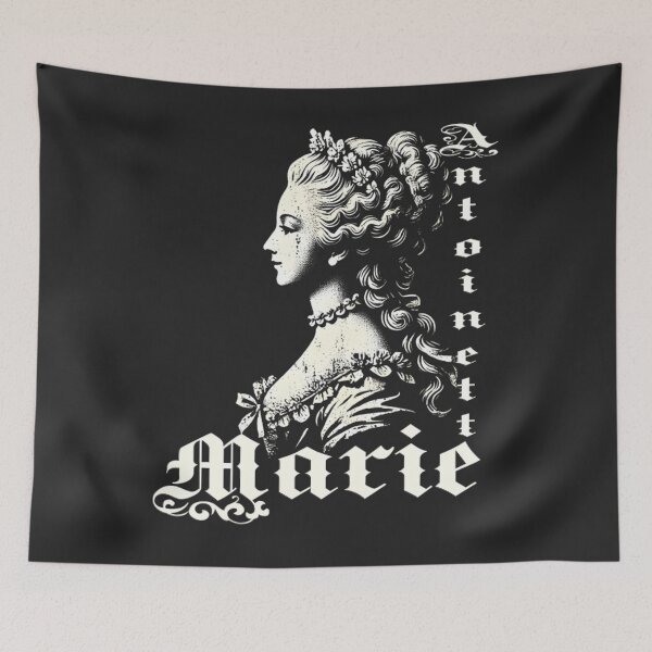 Item preview, Marie Antoinette Distressed Gothic Portrait designed and sold by LunaDangelo.