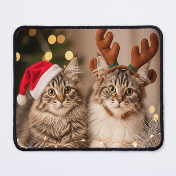 Item preview, Christmas and Cats designed and sold by NFini-Tee.