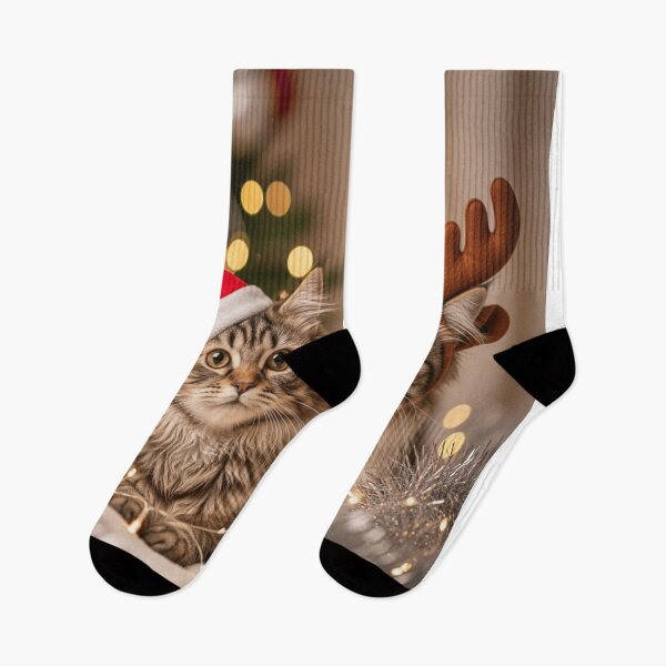 Item preview, Christmas and Cats designed and sold by NFini-Tee.