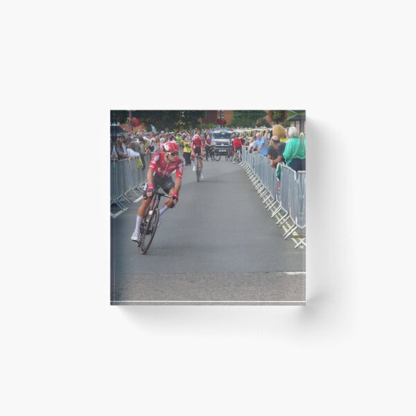Item preview, Cyclist In Red - Tour of Britain 2025 designed and sold by wiggyofipswich.
