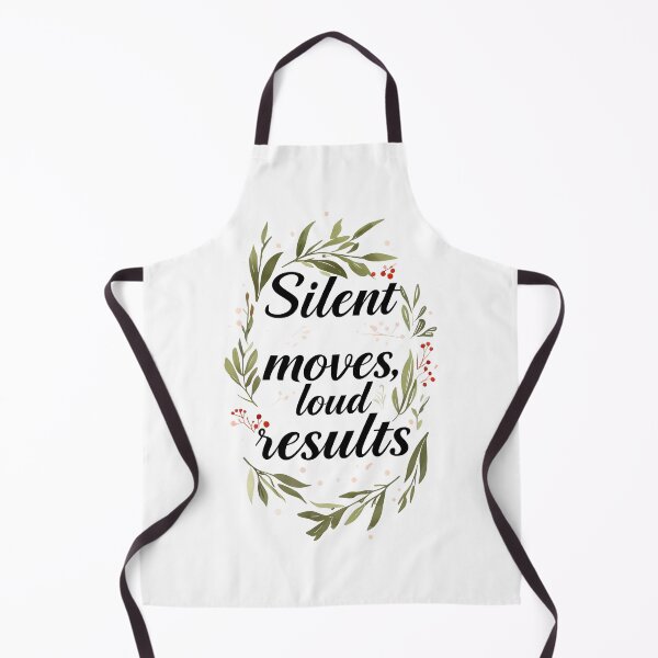 Item preview, Silent Moves, Loud Results – Motivational Hustle Quote designed and sold by GoxyVision.