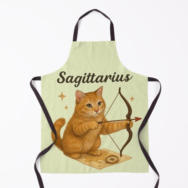 Item preview, Zodiac Cat – Sagittarius | Funny Realistic Astrology Art designed and sold by PureConcept.