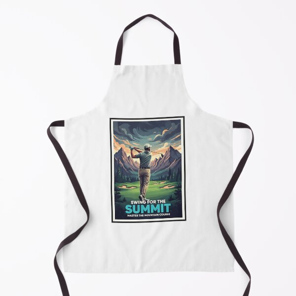 Item preview, Swing for the Summit – Vintage Mountain Golf Poster designed and sold by FujitaChimon3c5.