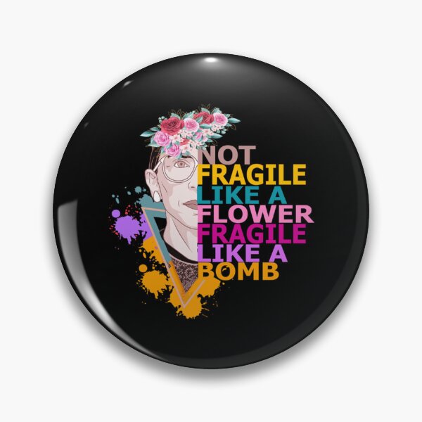 Item preview,  Not fragile like a flower fragile like a bomb  designed and sold by WhitneyRussel.