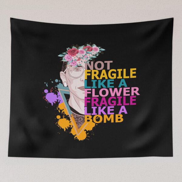 Item preview,  Not fragile like a flower fragile like a bomb  designed and sold by WhitneyRussel.
