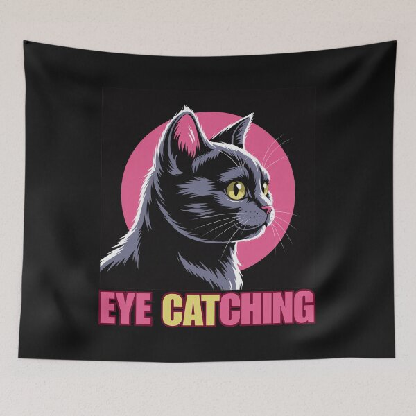 Item preview, EYE CATCHING CAT STARE designed and sold by aledfychan.