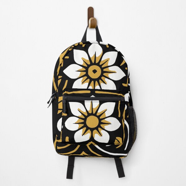 Item preview, Golden Floral Mandala with Waves designed and sold by Lunarhue.