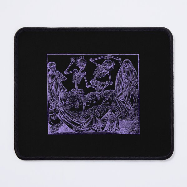 Item preview, Dance of Death Dance of macabre - violet print designed and sold by lsaauvjnqs71.