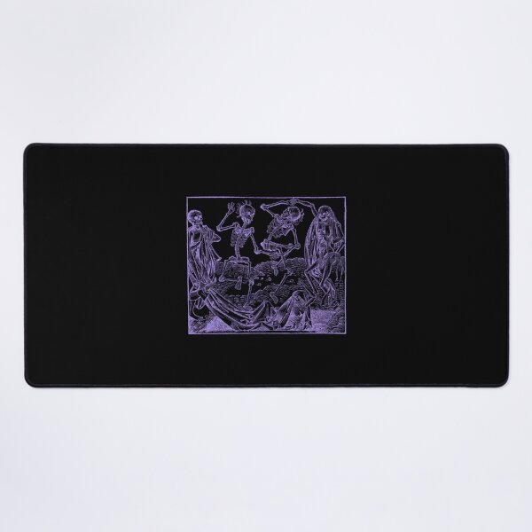 Item preview, Dance of Death  Dance of macabre - violet print  	 designed and sold by lsaauvjnqs71.