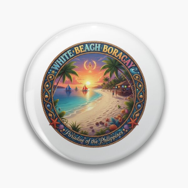 Item preview, WHITE BEACH BORACAY designed and sold by likbatonboot.