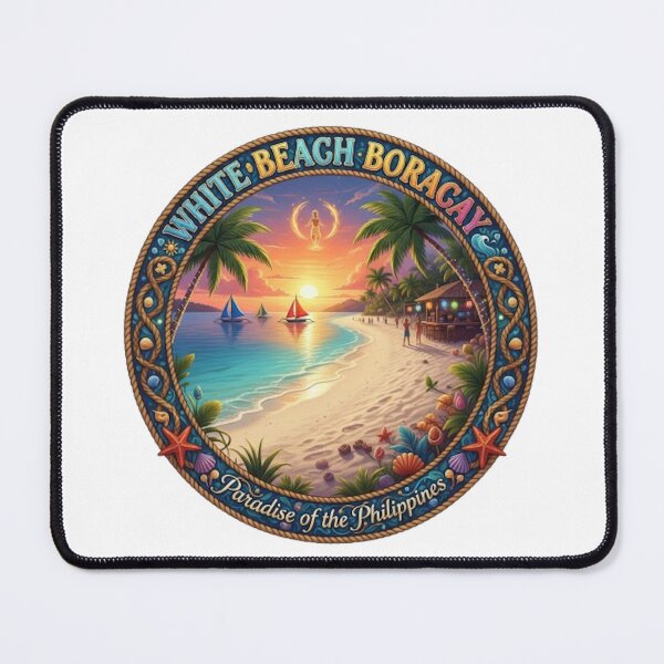 Item preview, WHITE BEACH BORACAY designed and sold by likbatonboot.