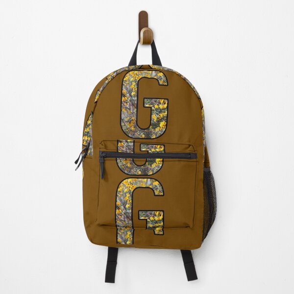 Item preview, Letter G Monogram Yellow Flower Alphabet Black Outline designed and sold by Mary Prema Art.