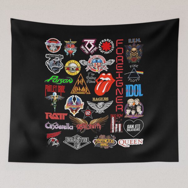 Item preview,  Classic Rock N Roll Greatest Bands 80'S Music designed and sold by IirisItavuori.