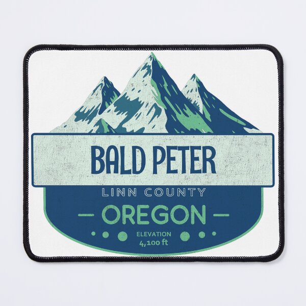 Item preview, Bald Peter, Linn County, Oregon, Mountain Design designed and sold by Wanderful-roads.
