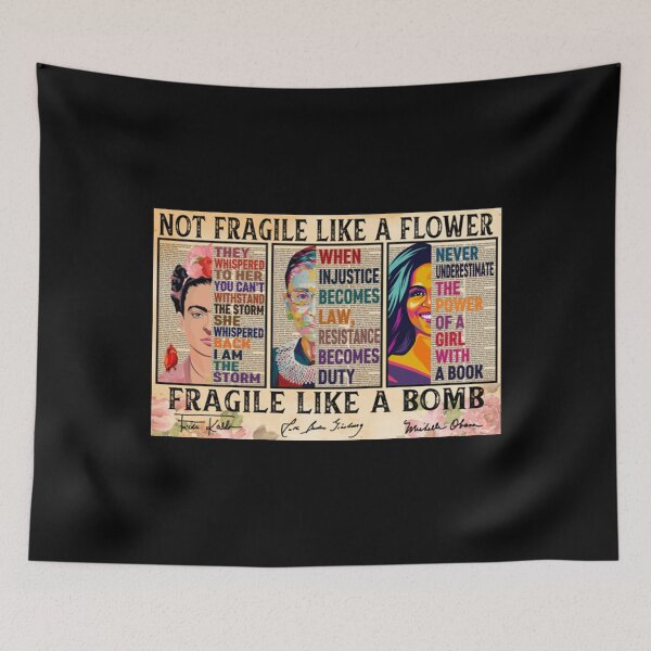 Item preview,  Not fragile like a flower fragile like a bomb  designed and sold by WhitneyRussel.
