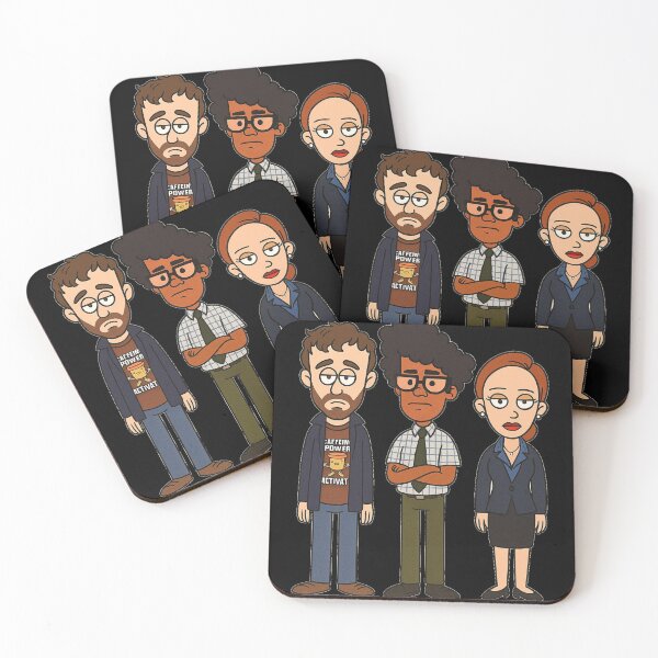 Item preview, Sitcom Legends: Roy, Moss & Jen designed and sold by halibutgoatramb.