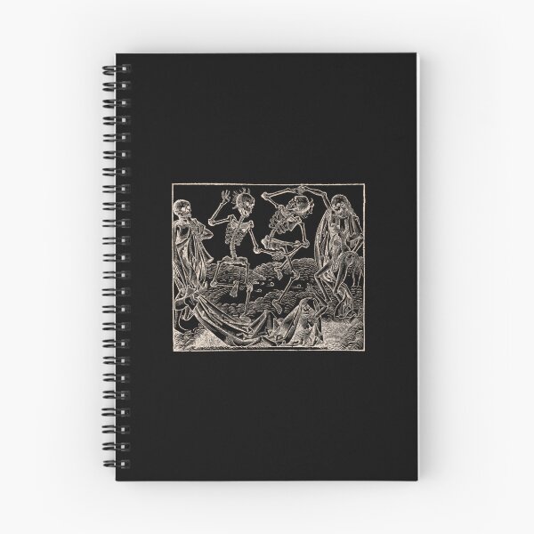 Item preview, Dance of Death  Dance of macabre - white print  	 designed and sold by lsaauvjnqs71.
