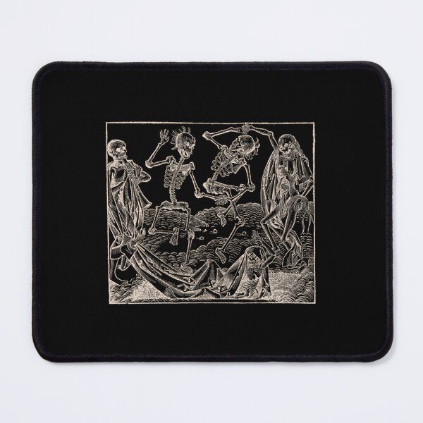 Item preview, Dance of Death  Dance of macabre - white print  	 designed and sold by lsaauvjnqs71.