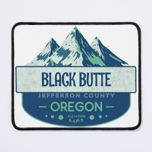 Item preview, Black Butte, Jefferson County, Oregon, Mountain Design designed and sold by Wanderful-roads.