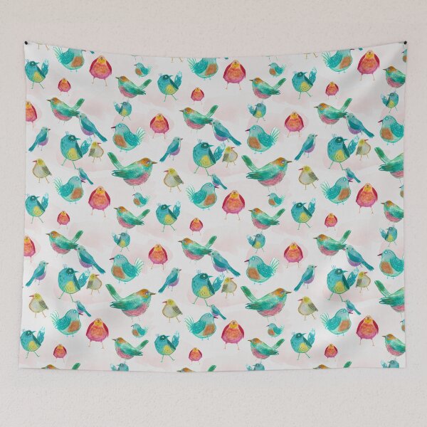 Item preview, cute and derpy birds designed and sold by ClairBremner.