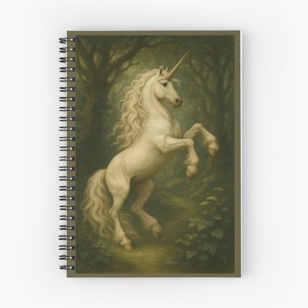 Item preview, El unicornio morador del bosque II designed and sold by UnicornAndRaven .