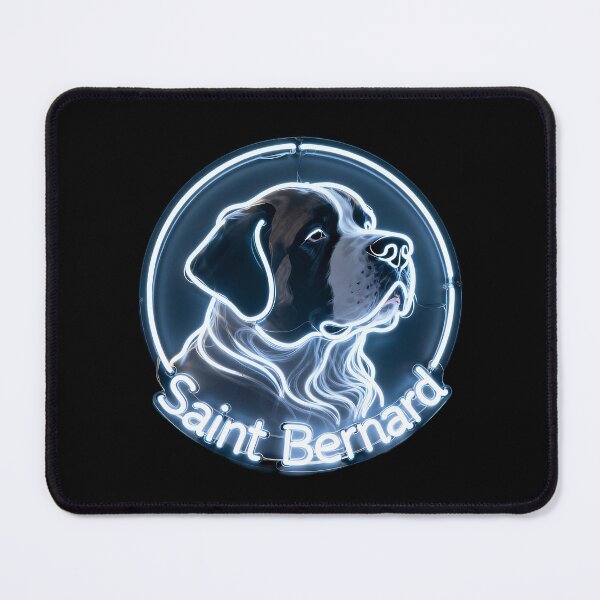 Item preview, Circle Neon Lamp Saint Bernard designed and sold by forget45studio.