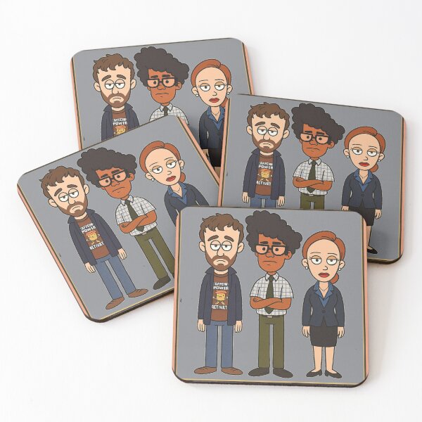 Item preview, Sitcom Legends: Roy, Moss & Jen designed and sold by halibutgoatramb.
