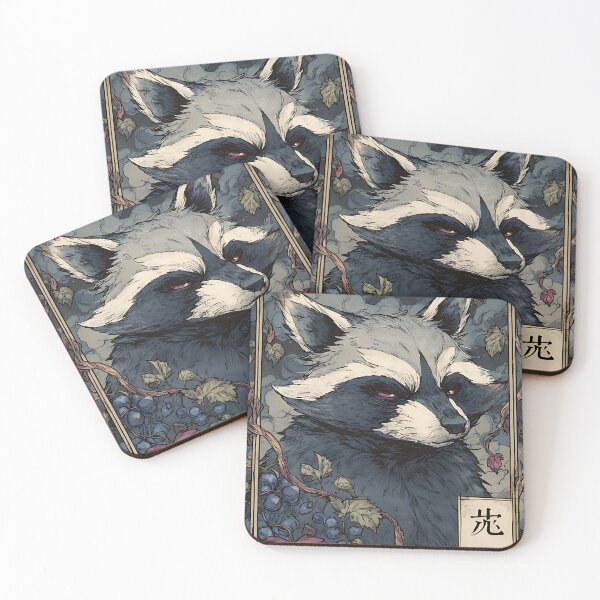 Item preview, The Mischievous Tanuki Raccoon designed and sold by bapupa.