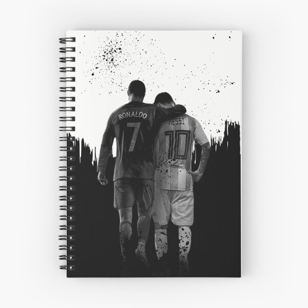 Item preview, Cristiano Ronaldo & Messi Portrait designed and sold by SuccessInsanity.
