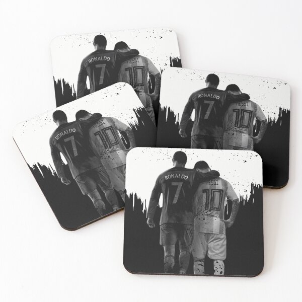 Item preview, Cristiano Ronaldo & Messi Portrait designed and sold by SuccessInsanity.