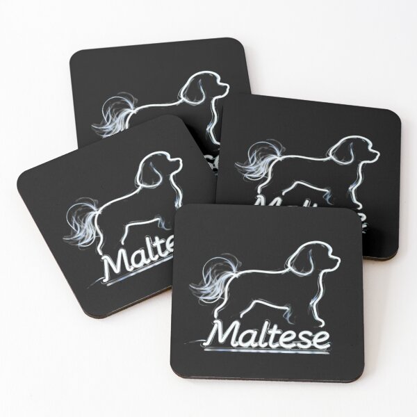 Item preview, Neon Maltese designed and sold by forget45studio.