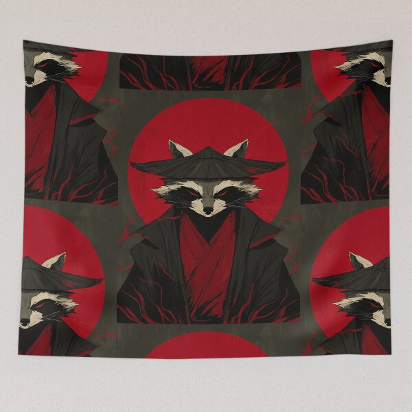 Item preview, The Magical Tanuki Raccoon designed and sold by bapupa.