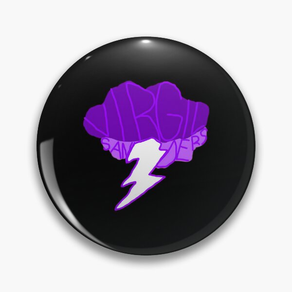 Item preview,  Thomas Sanders Sides Virgil Anxiety Purple Logo Cloud Storm Stormcloud designed and sold by Michellchiller.