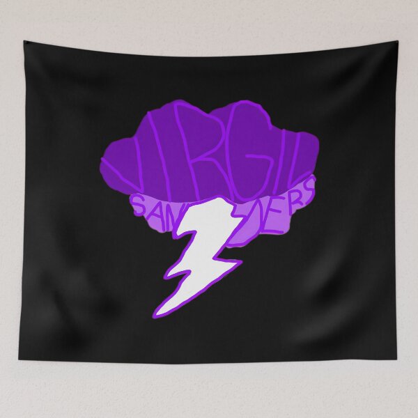 Item preview,  Thomas Sanders Sides Virgil Anxiety Purple Logo Cloud Storm Stormcloud designed and sold by Michellchiller.