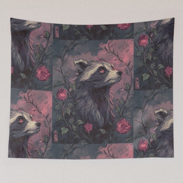 Item preview, The Mischievous Tanuki Spirit designed and sold by bapupa.