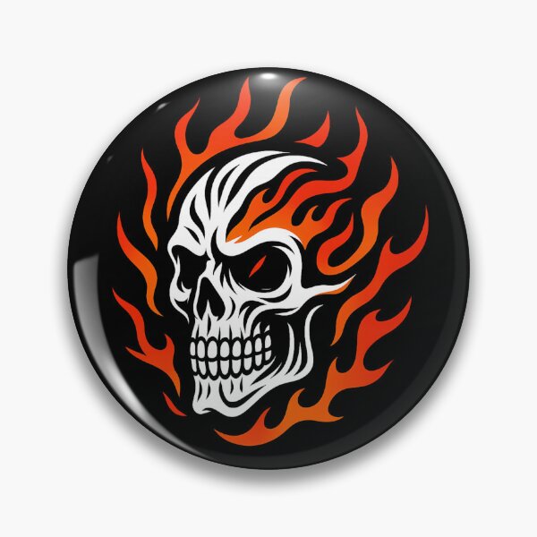 Item preview, Flame Skull Tribal · Tribal Flame Skull designed and sold by DjokosDisigns.